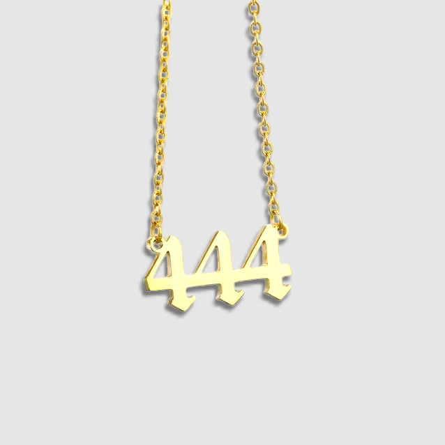 Dainty Angel Number Necklace