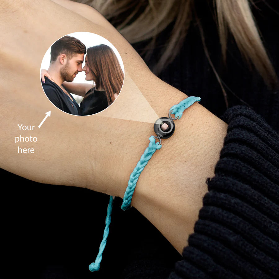 Personalised Adjustable Photo Bracelet