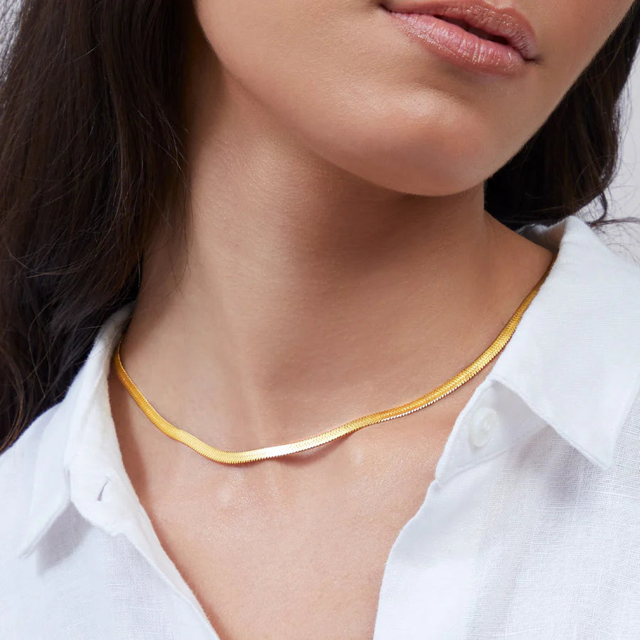 Herringbone Chain Necklace