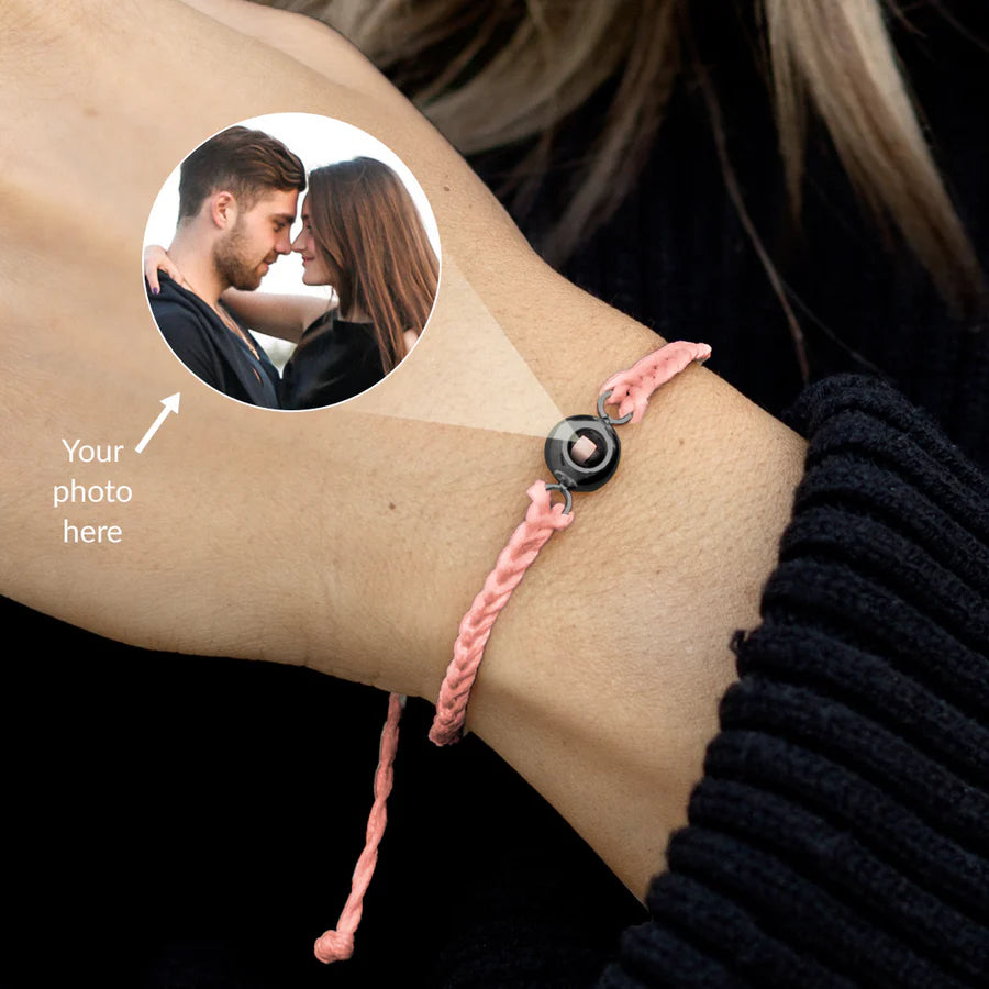 Personalised Adjustable Photo Bracelet